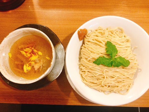 「鯛塩つけ麺」@鯛塩そば 灯花 本店の写真