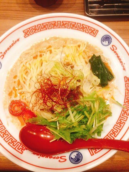 「【限定】豆乳冷やし坦々麺」@ソラノイロ NIPPONの写真
