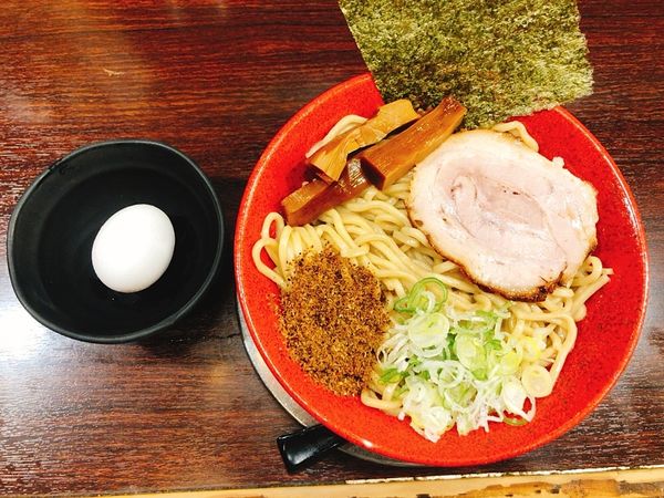 「油そば」@自家製太打麺 勢拉 稲毛店の写真