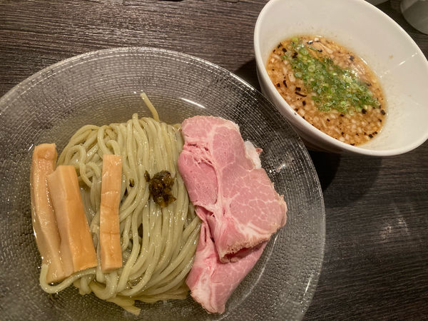 「七種節のつけ麺¥850+瓶ビール¥500」@中華そば 十目一八食堂の写真