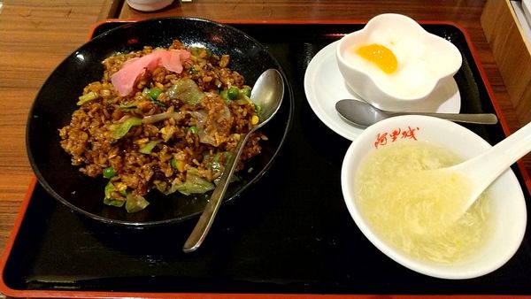 「特製黒醤油炒飯（７１５円）」@阿里城 品川シーサイド店の写真