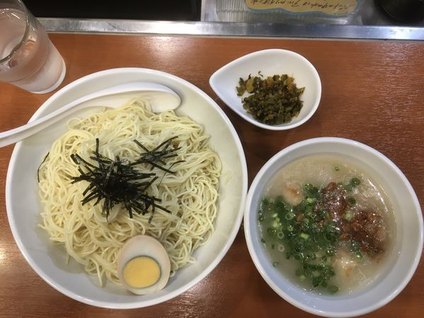 「高菜つけ麺」@ぶたの旨味らーめん とんくるの写真