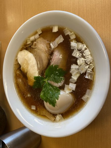 「特製上鳥そば醤油」@中華蕎麦 龍馬の写真