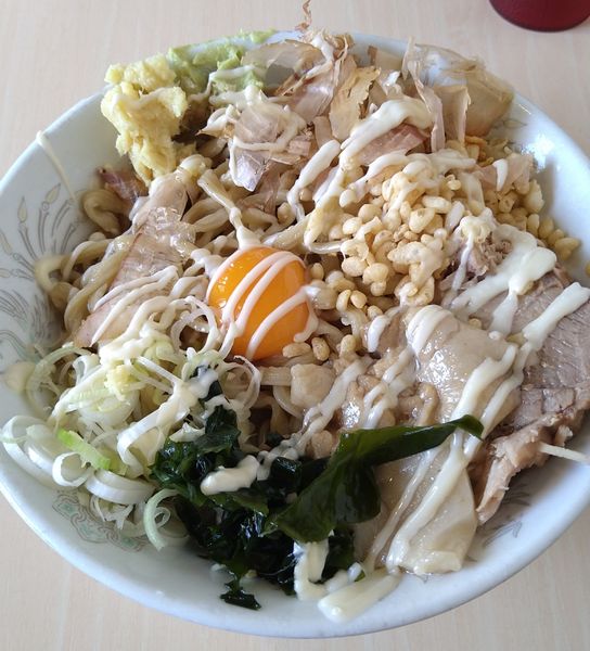 「冷やしたぬき(限定)」@蒙麺 火の豚の写真