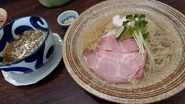 「昆布水つけ麺(900円税込)」@中華そば 燕屋商店の写真