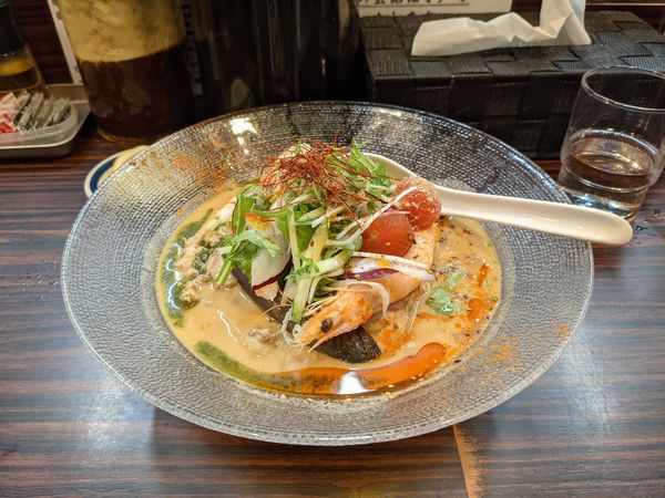 「胡麻味噌冷やし麺」@らー麺 あけどやの写真