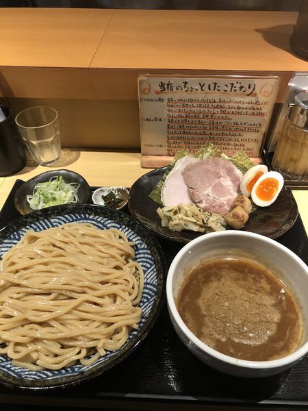 「特製つけ麺」@つけ麺 道の写真