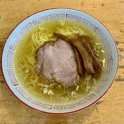 中華そば（＋半カレーライス）