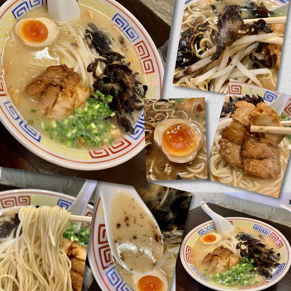 「【ゲリラ限定】熊本豚骨ラーメン900円」@づゅる麺 池田の写真