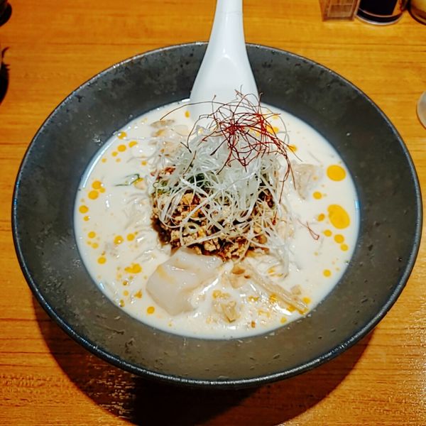 「【限定】帆立出汁の冷やし豆乳担々麺」@寿製麺よしかわ 川越店の写真