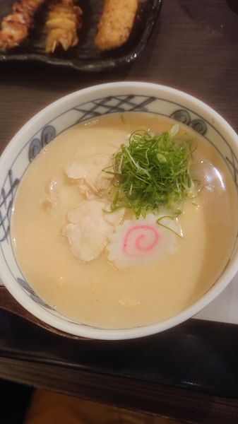 「鳥塩ラーメン(580円)」@俺のやきとり 蒲田の写真