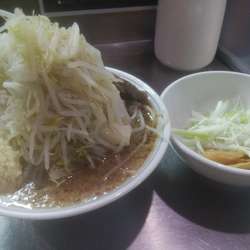 ラーメン　野菜ニンニク　メンマ&ねぎ