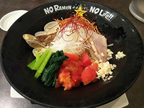 「【限定】冷やし塩まぜそば」@おおぼし 安曇野店の写真