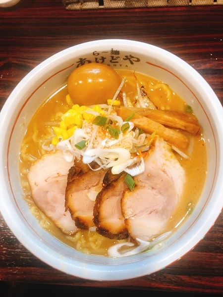 「あけどや味噌らー麺」@らー麺 あけどやの写真