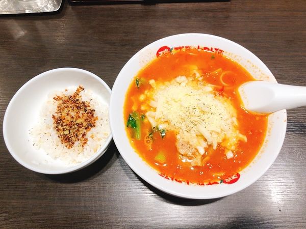 「太陽のチーズラーメン」@太陽のトマト麺 錦糸町本店の写真