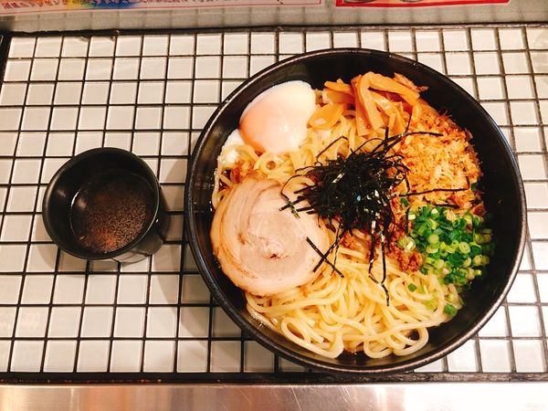 「男味油そば」@油そば 雷神 市川店の写真