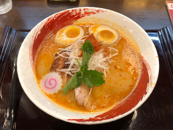 「辛味噌ラーメン」@元祖辛味噌ラーメン 海老秀 狸小路二丁目店の写真