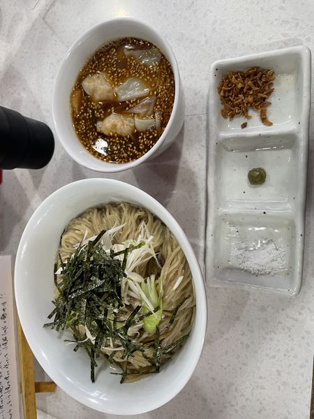 「限定　昆布水つけめん」@ラーメン星印の写真