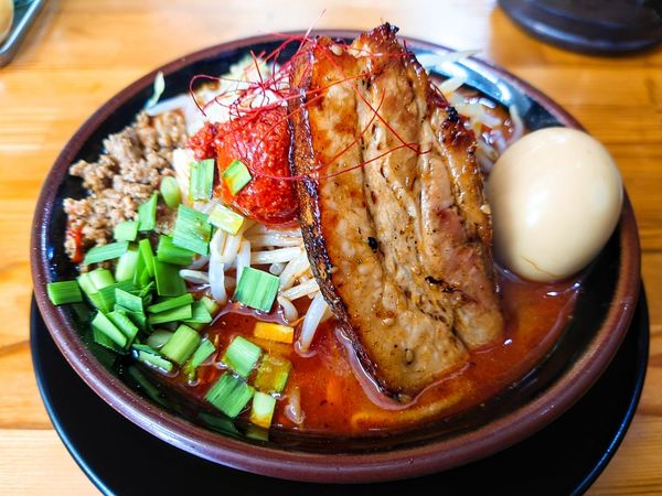 「しびれベトコン誤爆」@ラーメン・つけ麺 爆王の写真