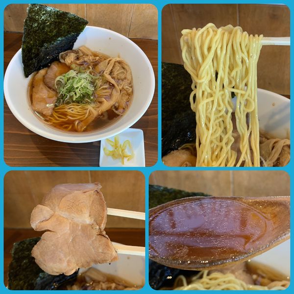 「アゴだしらぁめん（醤油）¥750」@らあめん一路の写真