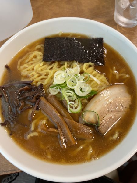 「正油ラーメン大盛」@らーめん戸丸屋の写真