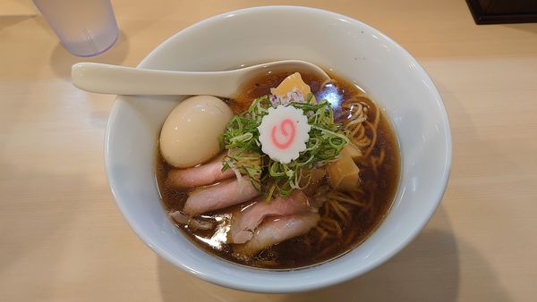 「特製鯵煮干しそば 1000円」@らぁ麺 六花の写真