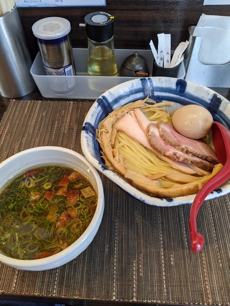 「特製つけ麺」@麺屋かなでの写真