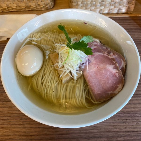 「特製白中華大盛り」@中華そば 心の写真