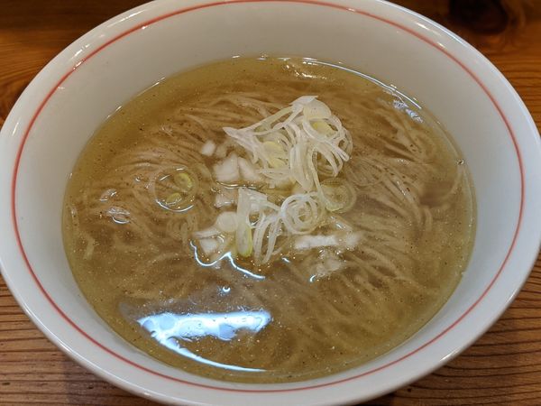 「限定塩煮干し」@別邸三く 中華蕎麦 萃の写真