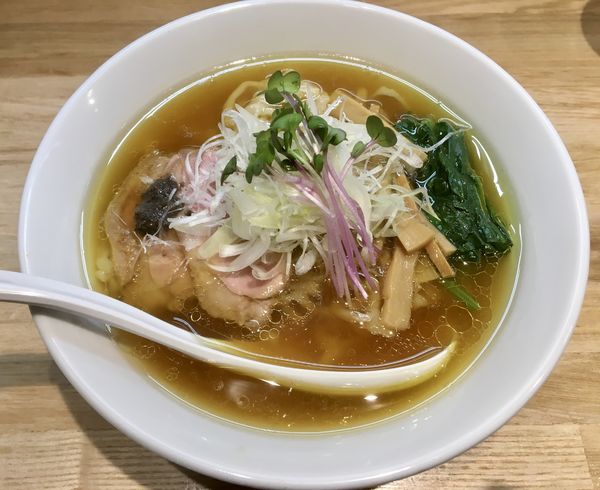 「手揉み中華ソバ」@中華ソバ ビリケンの写真