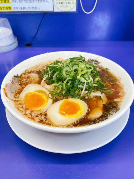 「味玉ラーメン」@来来亭 岩国店の写真