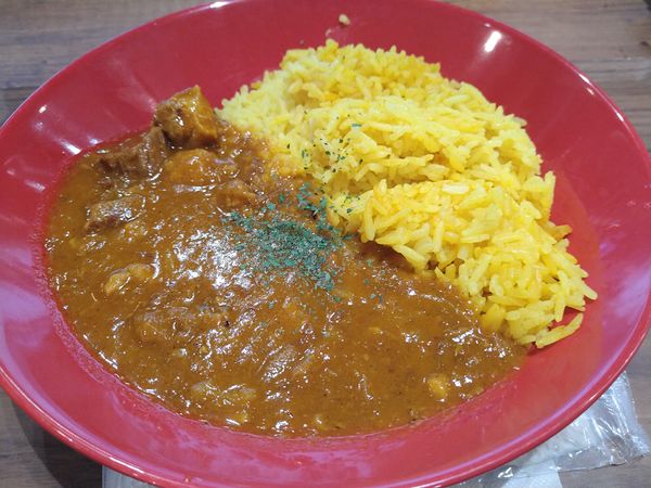 「牛すじスパイスカレー」@無添加スープカレー＆スパイスカレーCOSMOS 川崎ルフロンの写真