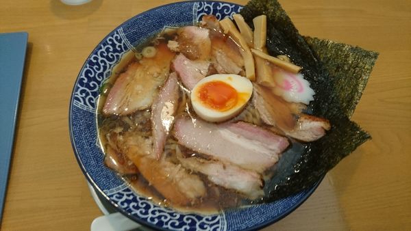 「月の家ラーメン930円」@らーめん 月の家の写真