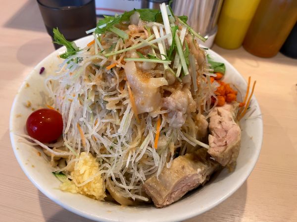 「【限定】冷やし中華（小）」@鷹の目 蒲田店の写真