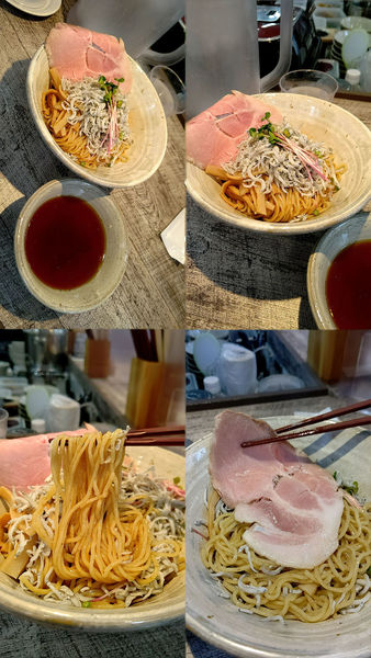 「『つけ麺(並)+しらす(¥880+200)』」@麺食堂 くにをの写真