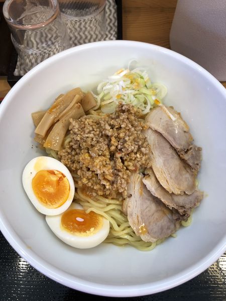 「冷やし汁なしみそ坦々麺」@ラーメン とらじ食堂の写真