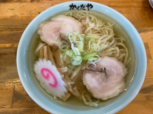 「ラーメン¥650+瓶ビール¥620」@拉麺 かくだやの写真