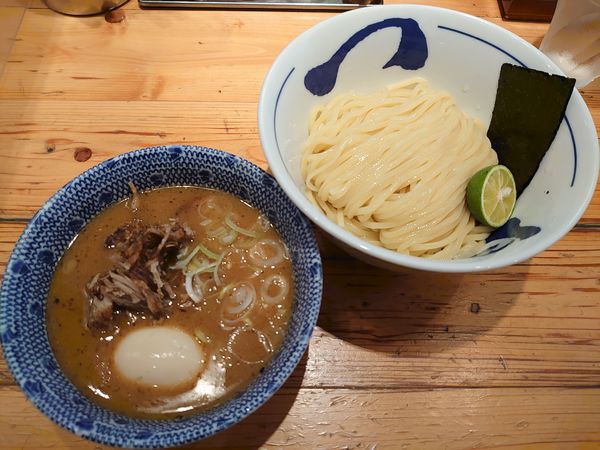 「濃厚豚崩しつけ麺」@つじ田 神田御茶ノ水店の写真