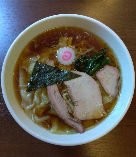 「ワンタンめん（￥800）」@白河手打ち中華 孫市の写真