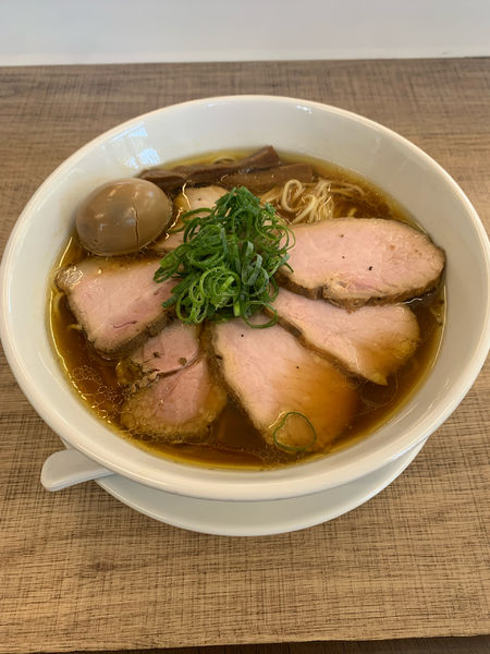 「ラーメン味玉チャーシュー」@麺庵ちとせの写真