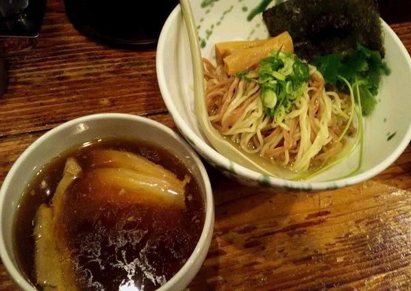 「醤油つけ麺　小」@啜磨専科の写真