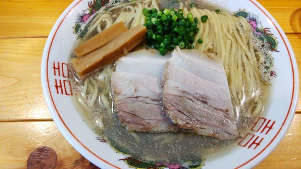 「限定、純煮干しラーメン550円、大盛り50円」@活龍大衆麺処 真壁屋の写真