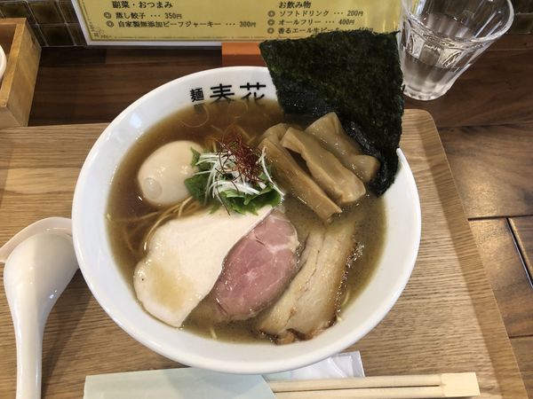 「特製鯖醤油麺」@麺屋 春花の写真
