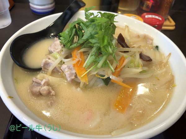 「濃厚タンメン(780円)」@埼玉タンメン 山田太郎 所沢本店の写真