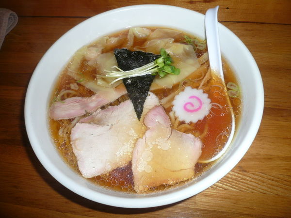 「ワンタンめん」@白河手打ち中華 孫市の写真