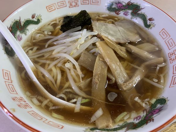 「ラーメン(並) 430円」@岐阜屋の写真