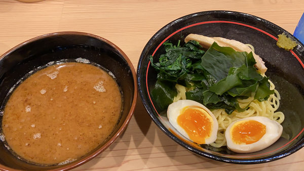 「つけ麺 ライス大盛り(無料)」@家系 麺場寺井の写真