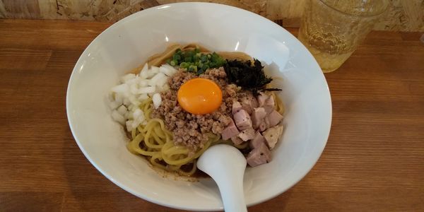 「まぜそば」@らーめん コットンポットの写真