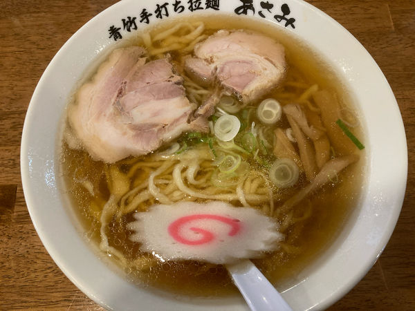 「醤油ラーメン¥650+瓶ビール¥600」@青竹手打ち拉麺 あさみの写真