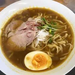 煮干しスープカレーラーメン（中辛・太麺）